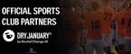 DRY JANUARY® CHALLENGE SEEKS OFFICIAL SPORTS CLUB PARTNERS