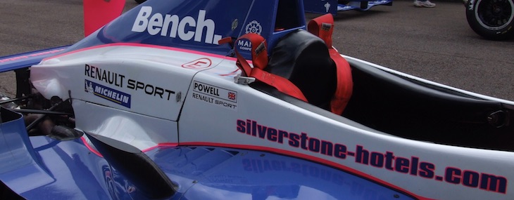 PURPLE TANGERINE SIGNS BRITISH FORMULA RENAULT STAR ALICE POWELL